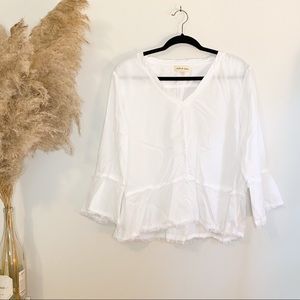 Cloth & Stone White Top